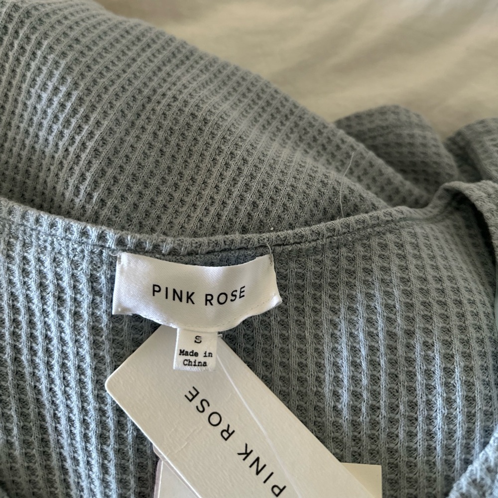 Anthropologie Pink Rose Sweater Top NWT - Picture 2 of 3